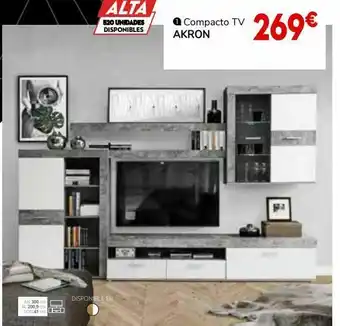 Conforama Mueble de salón akron oferta