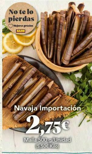 Gadis Producto oferta