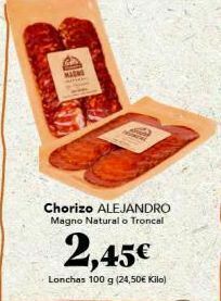 Gadis Chorizo oferta