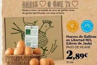 Gadis Huevos pazo oferta