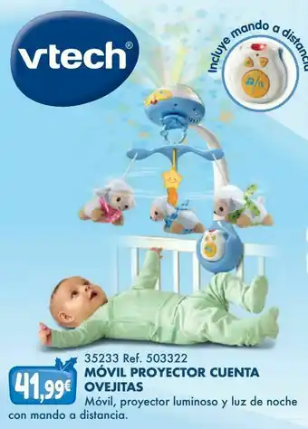 Proyector musical para bebés vtech