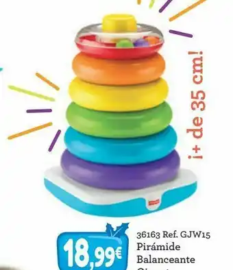 Pirámide de anillos fisher-price
