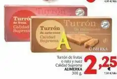 Alimerka Turrón oferta