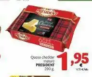 Alimerka Queso cheddar président oferta
