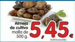 Alimerka Almejas de cultivo oferta