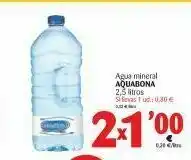 Alimerka Agua aquabona oferta