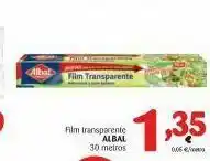 Alimerka Film transparente albal oferta