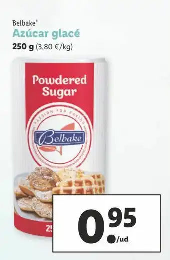 Lidl Azúcar belbake oferta