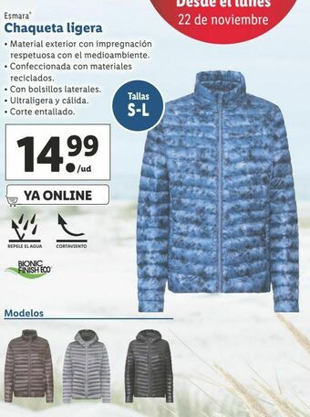 Lidl Chaqueta esmara oferta