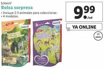 Lidl Animales de juguete schleich oferta