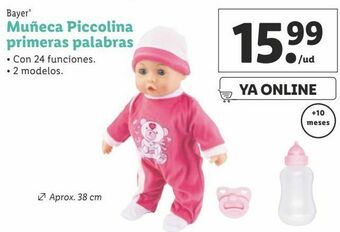 Lidl Muñecas oferta