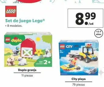 Lidl Juguetes de construcción lego oferta