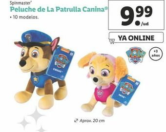 Lidl Peluche oferta