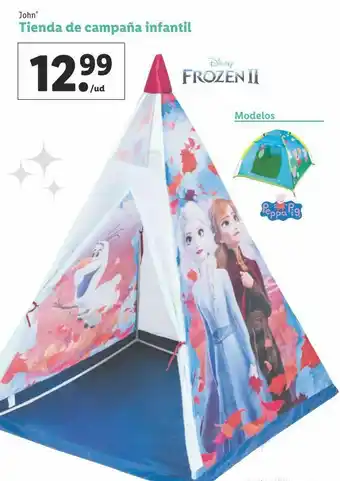 Lidl Tiendas de campaña oferta