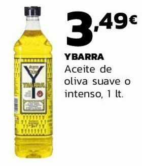 Supermercados Lupa Ybarra aceite de oliva suave o intenso oferta