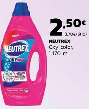 Supermercados Lupa Neutrex oxy color oferta