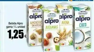FROIZ Bebidas alpro oferta