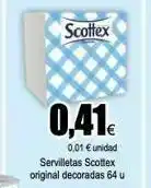 FROIZ Servilletas scottex oferta