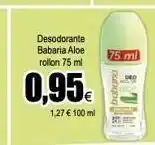 FROIZ Desodorante babaria oferta