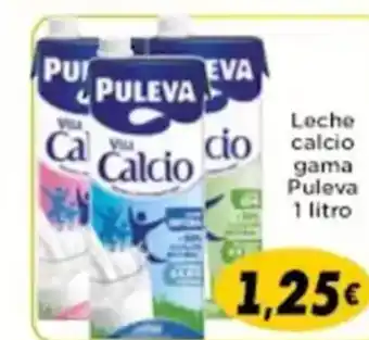 Supermercados Piedra PULEVA Leche calcio gama oferta