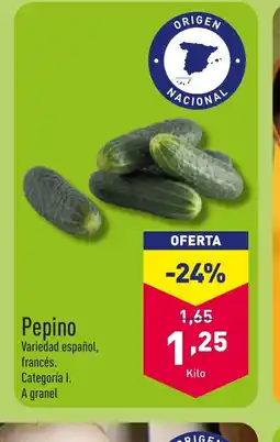 ALDI Pepino oferta