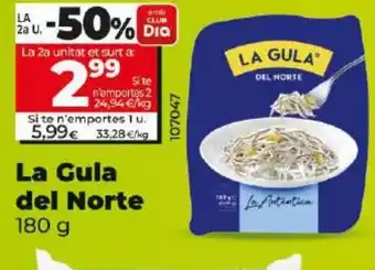 Dia La Gula del Norte oferta