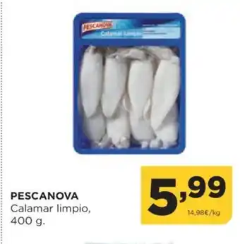 Alimerka PESCANOVA Calamar limpio oferta