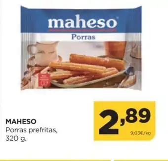 Alimerka MAHESO Porras prefritas oferta