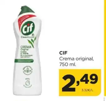 Alimerka CIF Crema original oferta