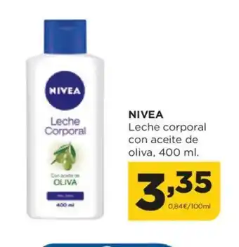 Alimerka NIVEA Leche corporal con aceite de oliva oferta