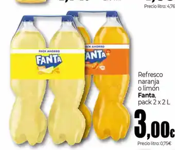 Unide Supermercados FANTA Refresco naranja o limon oferta