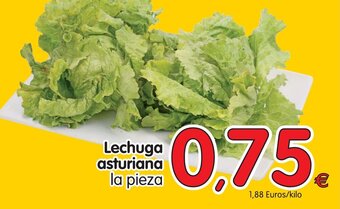 Alimerka Lechuga asturiana la pieza oferta