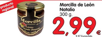 Alimerka Natalio Morcilla de leon 300g oferta