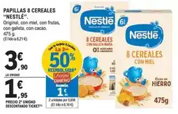 E.Leclerc Nestlé - papillas 8 cereales oferta