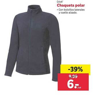Lidl Crivit Chaqueta Polar oferta