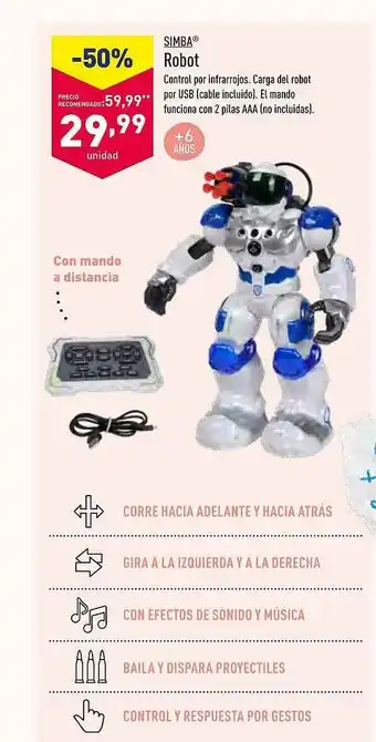 ALDI Simba Robot oferta