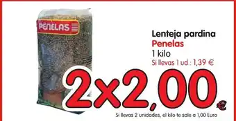 Alimerka Penelas Lenteja pardina 1 kilo oferta