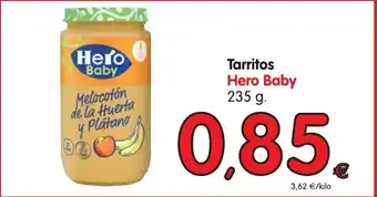 Alimerka Hero Baby Tarritos 235g oferta