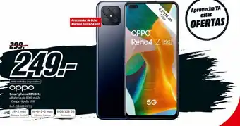 MediaMarkt Oppo Smartphone Reno 4z oferta
