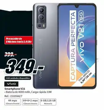 MediaMarkt Vivo Smartphone V21 oferta