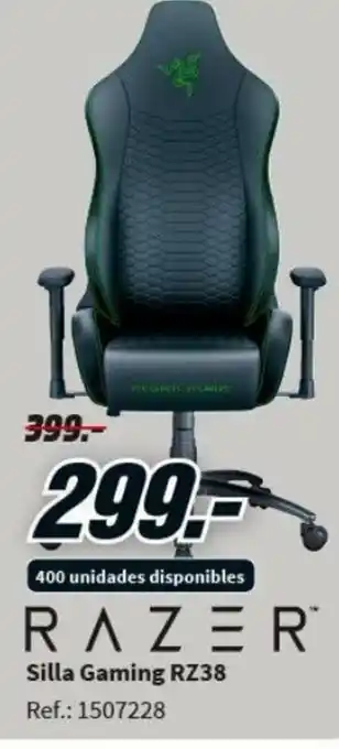 MediaMarkt Razer Silla Gaming RZ38 oferta