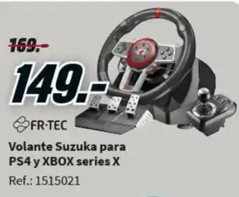 MediaMarkt Volante Suzuka para PS4 y XBOX series X oferta