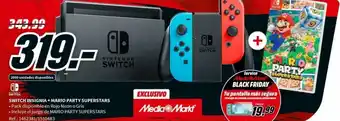 MediaMarkt Switch Insignia+Mario Party Superstars oferta
