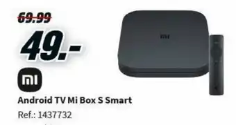 MediaMarkt Android TV Mi Box S Smart oferta
