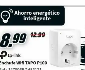 MediaMarkt Enchufe Wifi Tapo P100 oferta