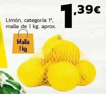 Supermercados Lupa Limón oferta