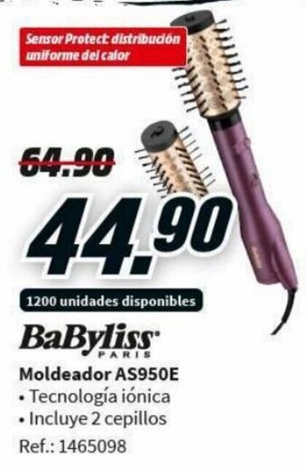 MediaMarkt BaByliss Moldeador AS950E oferta