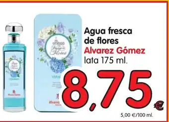 Alimerka Alvarez Gómez Agua fresca de flores lata 175ml oferta
