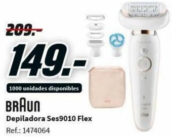 MediaMarkt Braun Depiladora Ses9010 Flex oferta