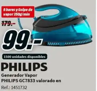 MediaMarkt Philips Generador Vapor oferta